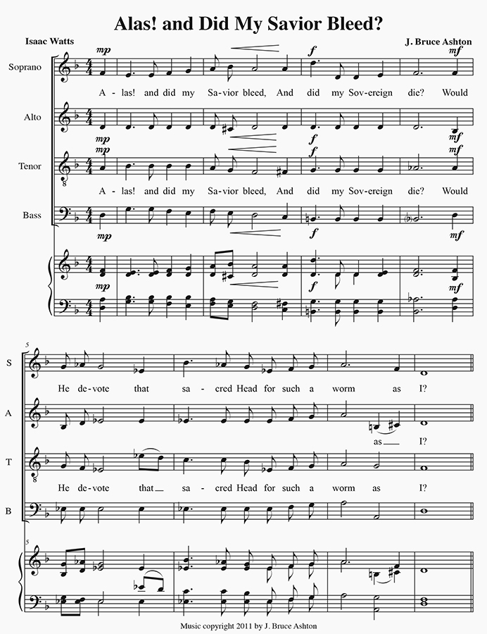 music page - Alas! and Did p.1