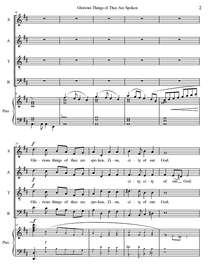 music page - Glorious Things p.2