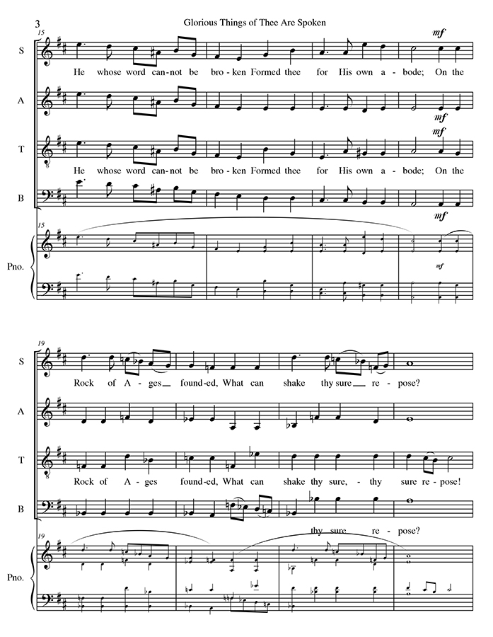 music page - Glorious Things p.3