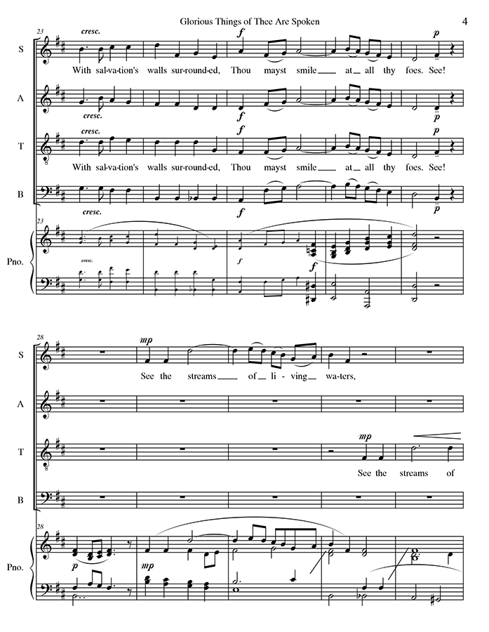 music page - Glorious Things p.4