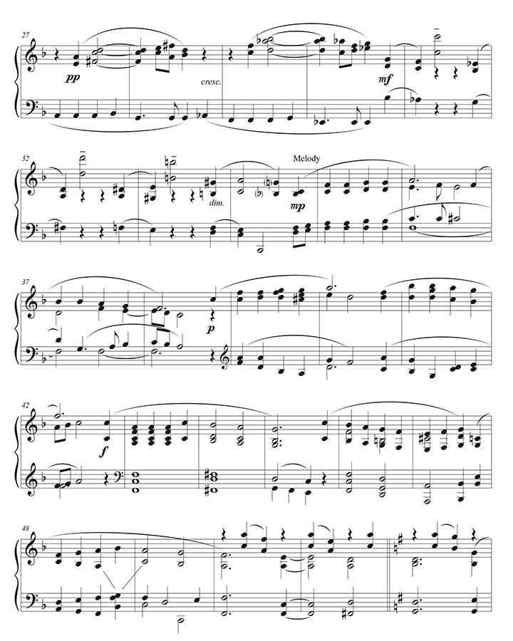 music page - Arise O God p2