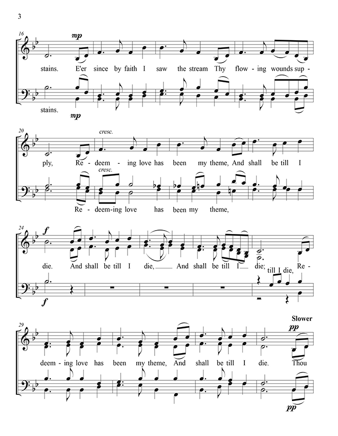 music page - There is a Fountain p2