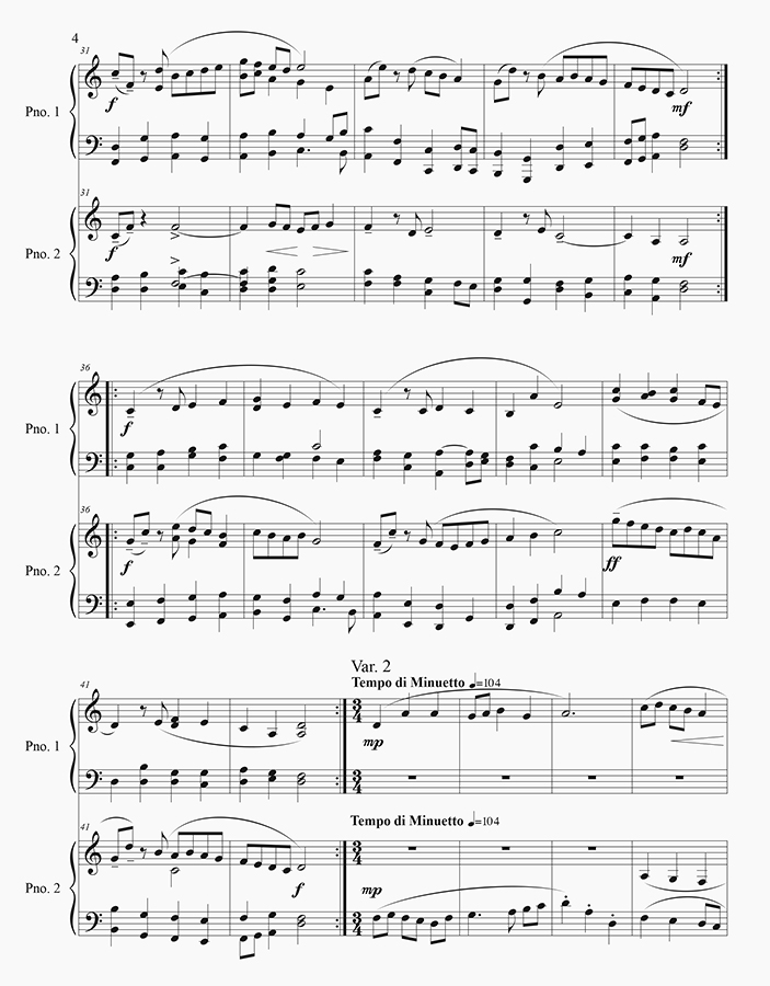 music page - Dorian Variations p3