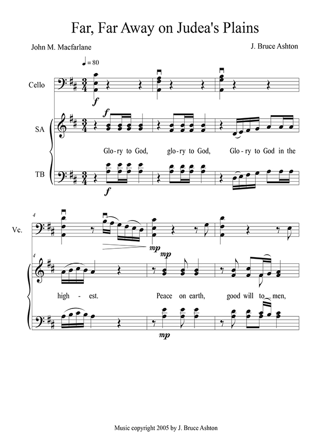 music page - Far Far Away p1