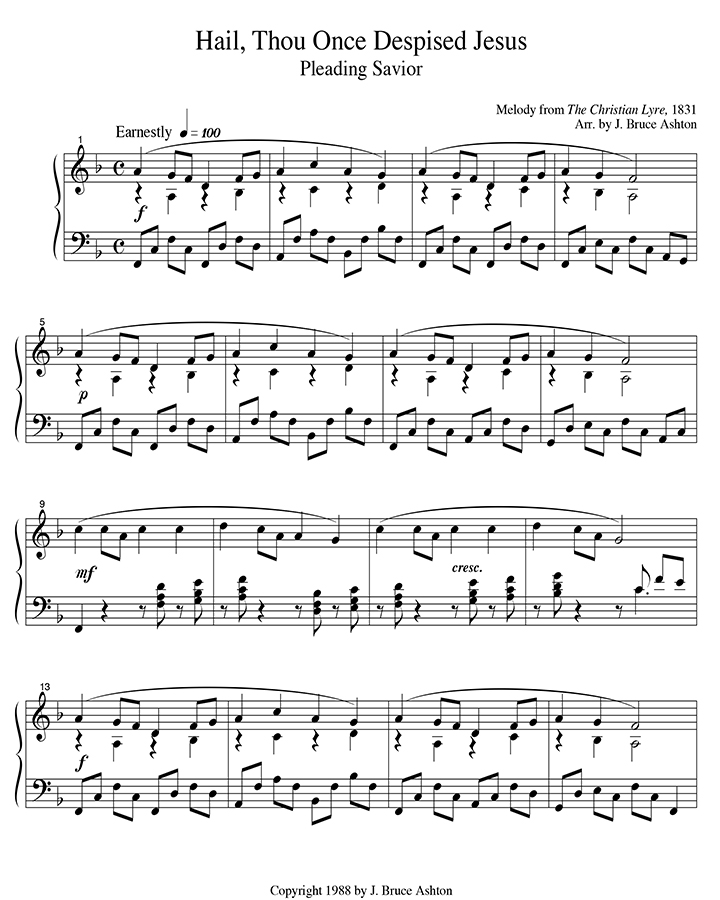 Hail, Thou Once p1