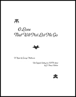 music cover - O Love That Wilt Not 200