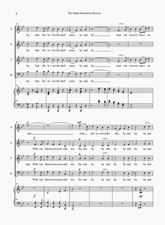 music page - Saints Bound for Heaven p4