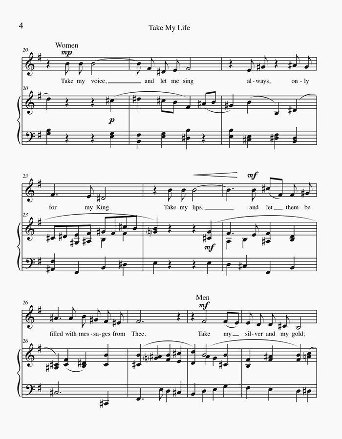 music page - Take My Life p3