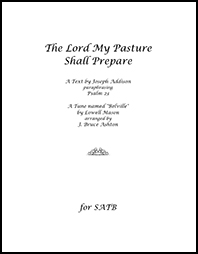 music cover - The Lord My Pasture 250