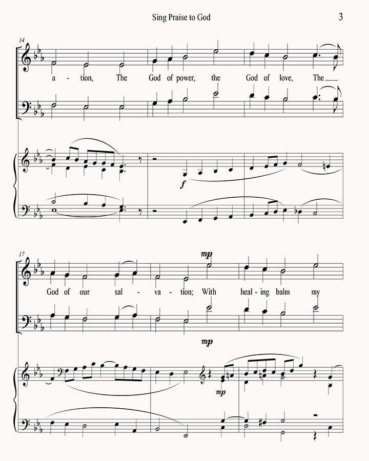 music page - Sing Praise to God p3