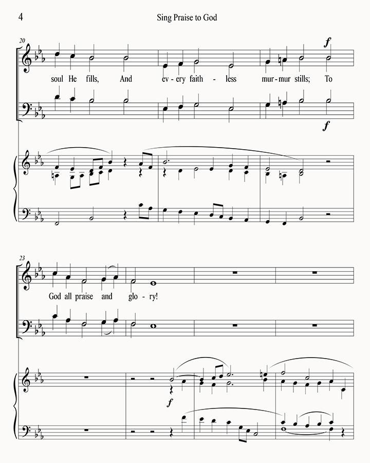 music page - Sing Praise to God p4