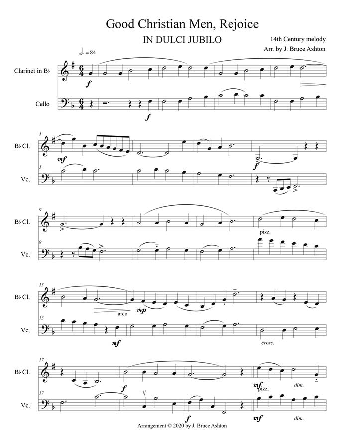 music page-Good Christian Men,clar/clo