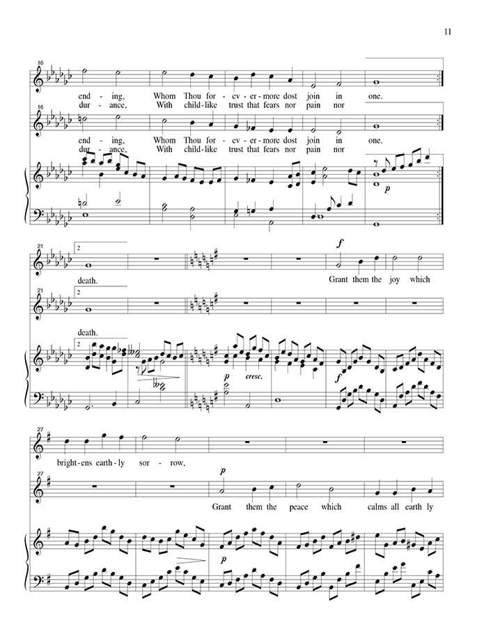 music page - O Perfect Love p2 - vocal duet