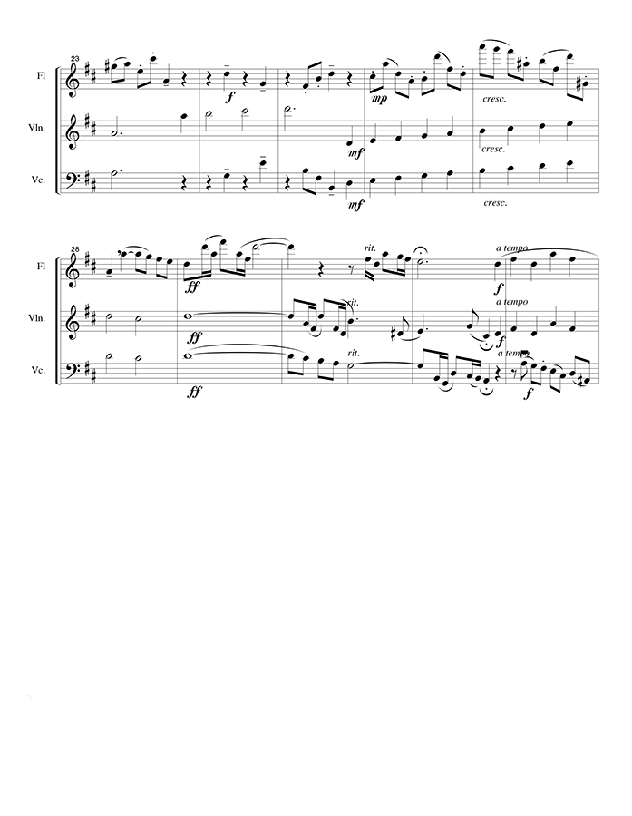 music page - Rejoice the Lord is King p2