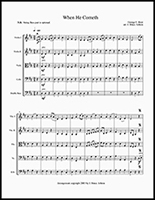 music cover - When He Cometh 200