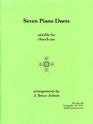music cover - Seven Piano Duets - 250