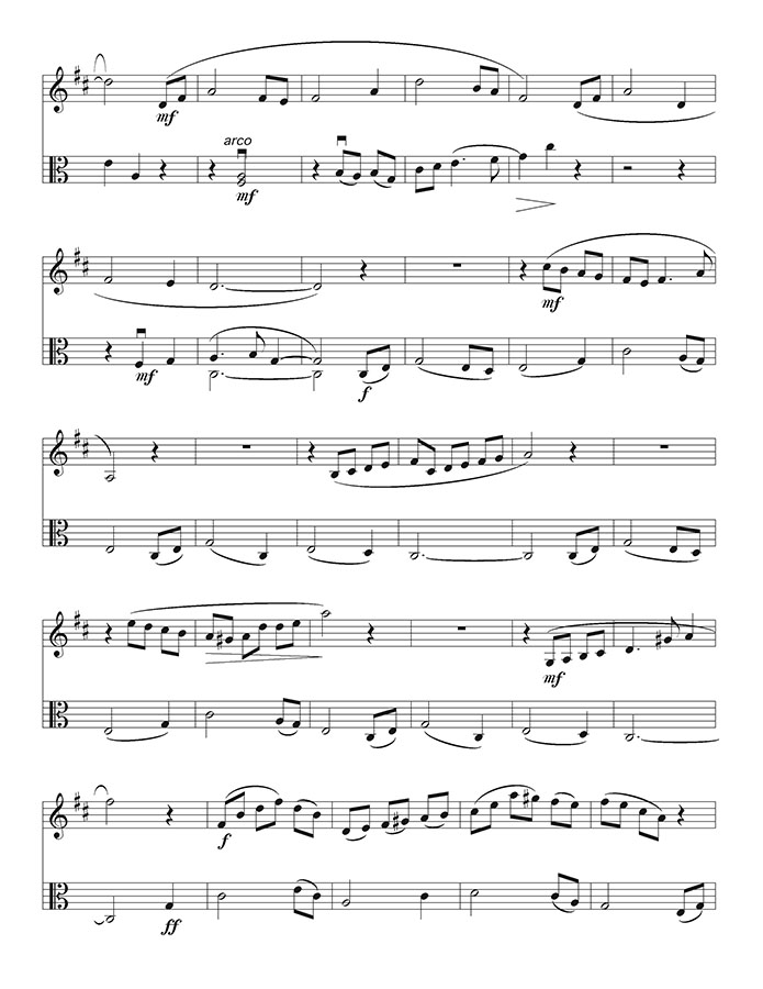 music page - My Shepherd Will p2