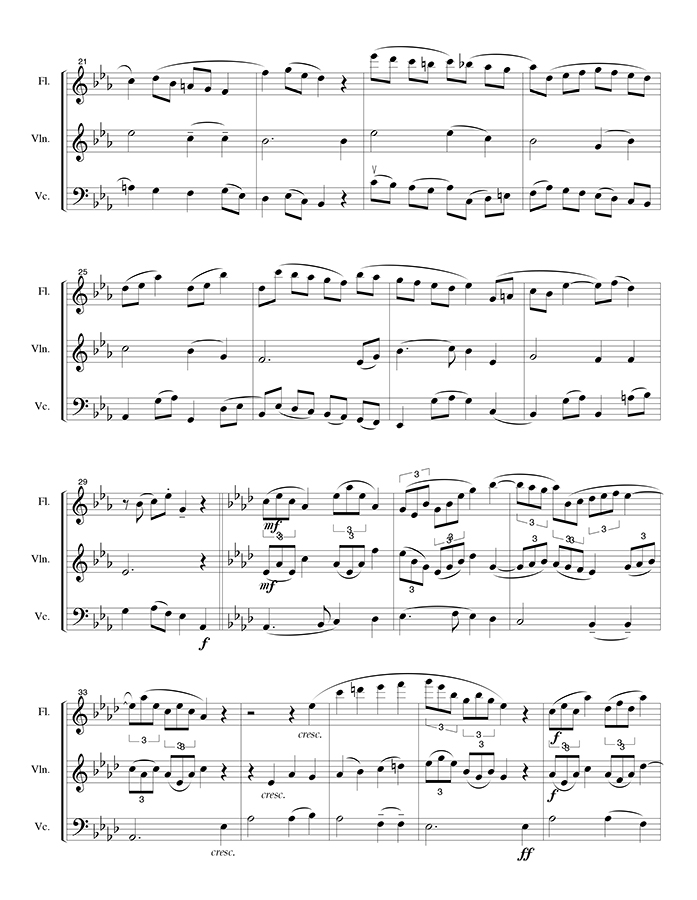 music page - O Thou in Whose Presence p2