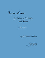 music cover - 2 arias-horn,cello,piano